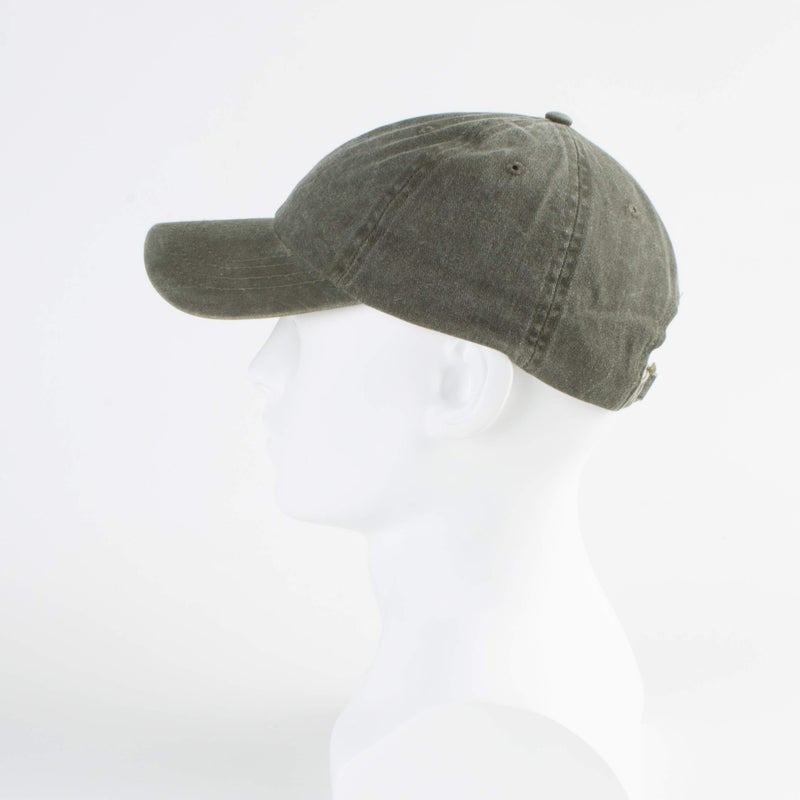 LANGZHEN Unisex Baseball Cap 100% Cotton Fits Men Women Washed Denim Adjustable Dad Hat(Army Green) - Image 4